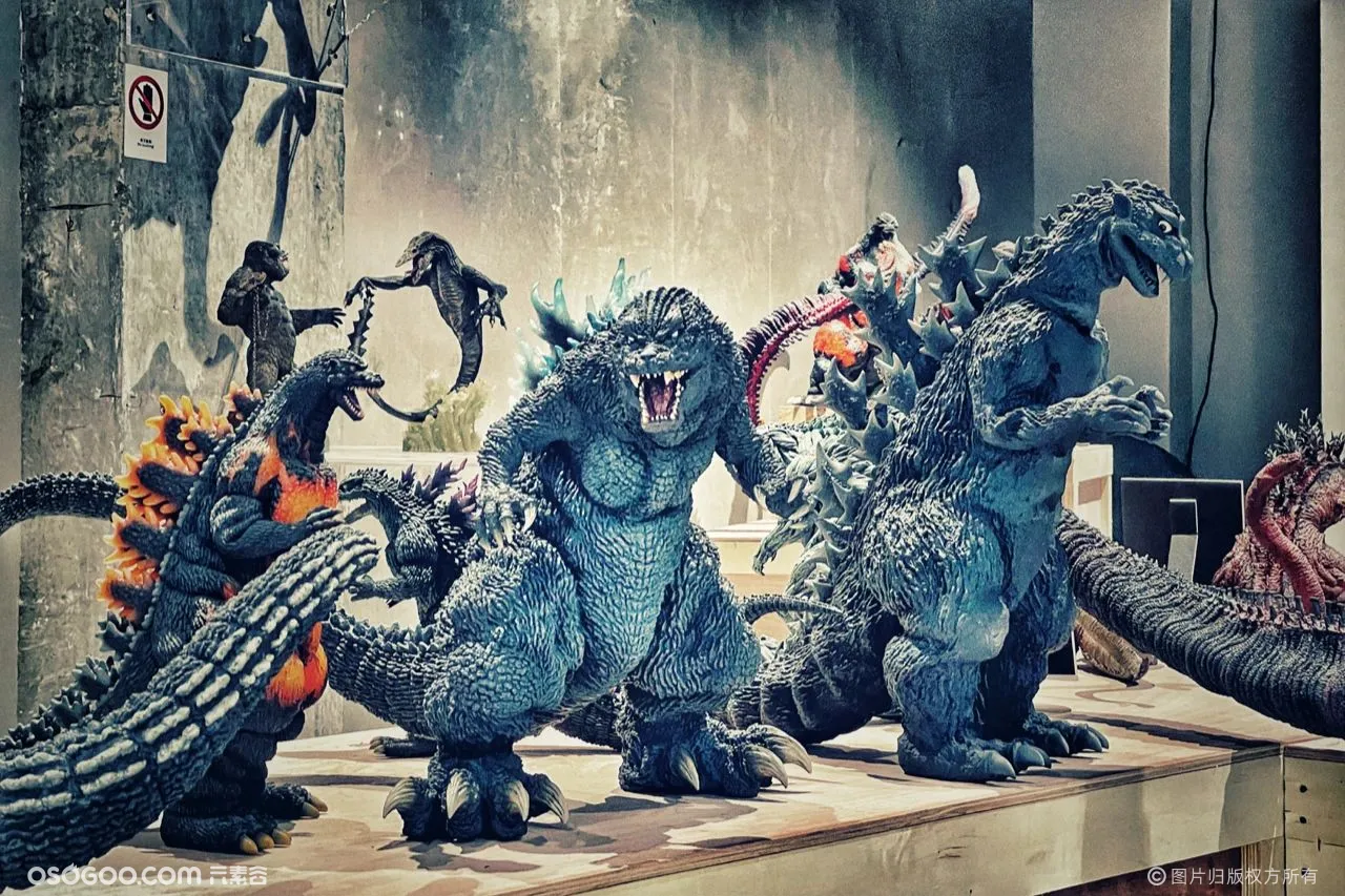 godzilla哥斯拉怪兽世界藏品展