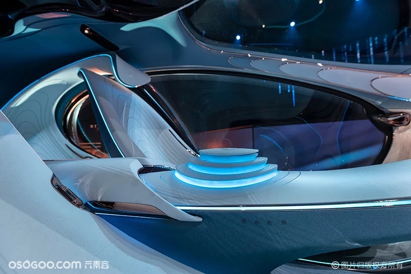 梅赛德斯-奔驰视觉avtr概念车登陆ces2020