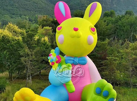 杨晨作品 艺术展 看展艺术家分享 景区景观布置 网红打卡兔子