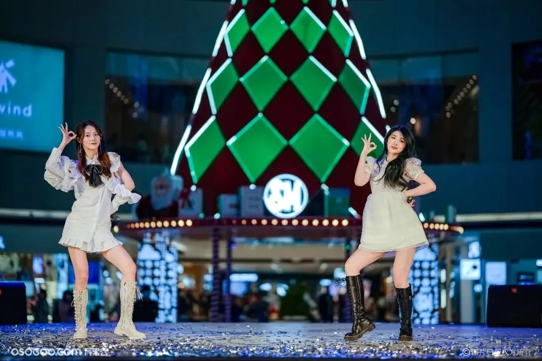 SM天津滨海城市广场造趣碰潮·喜运發發圣诞季
