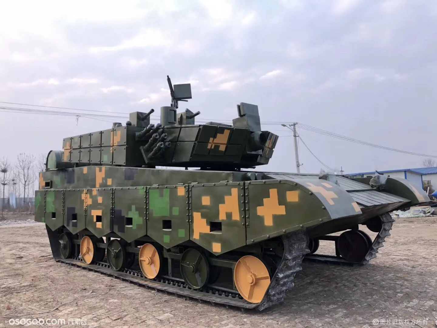 99A式中国主战坦克出租可来图定制 实力展览道具出租出售厂家