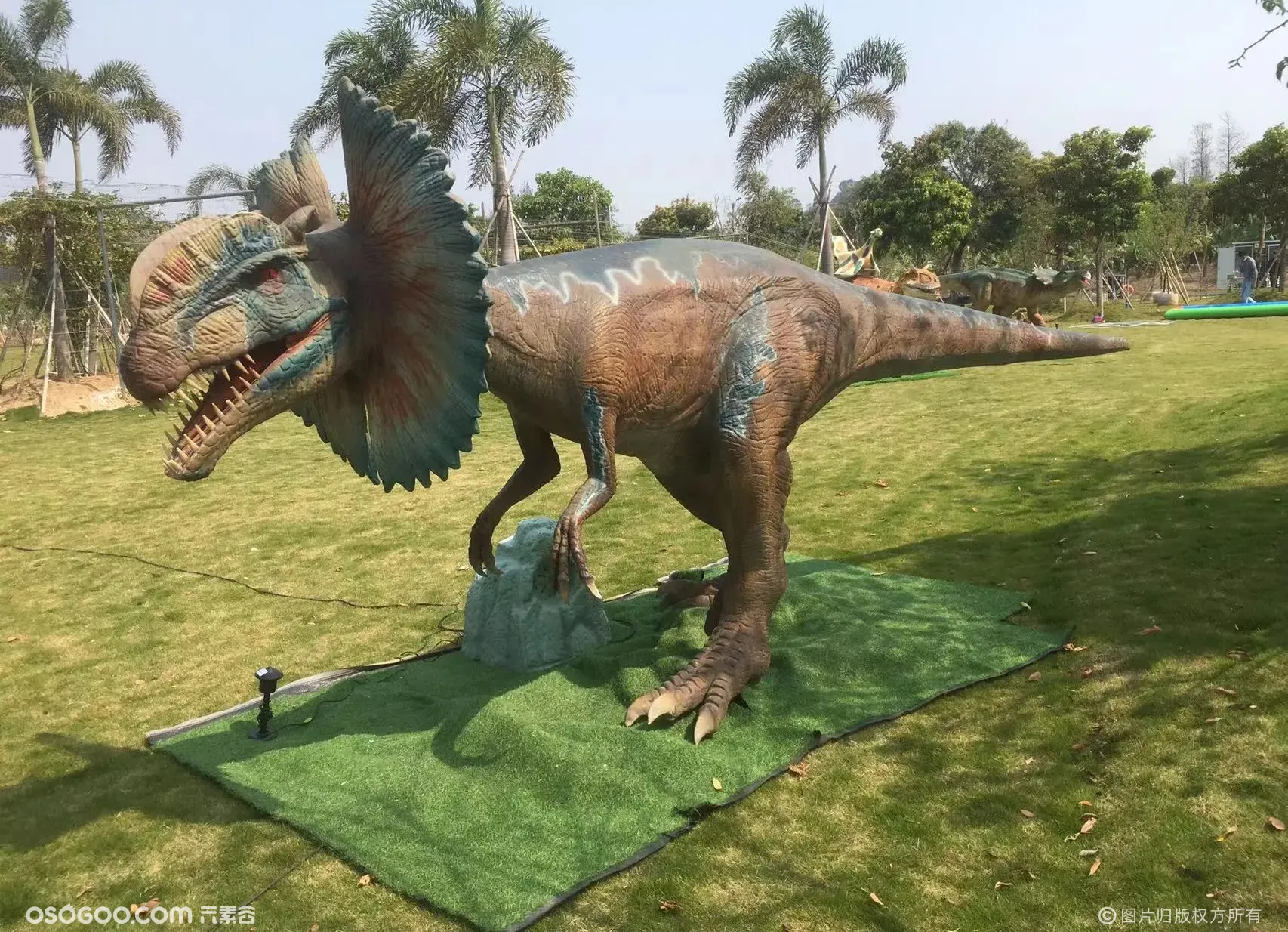 仿真恐龙模型 博物馆景区动态摆件