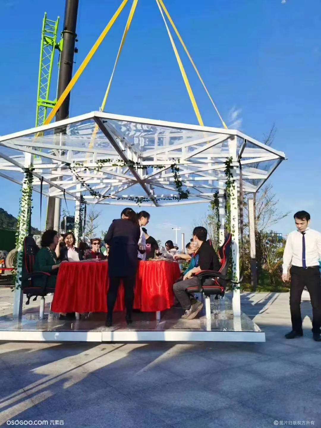 创意独特餐厅出租空中就餐体验50米高空就餐的快感餐厅