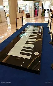 热门装置音乐地板钢琴出租租赁