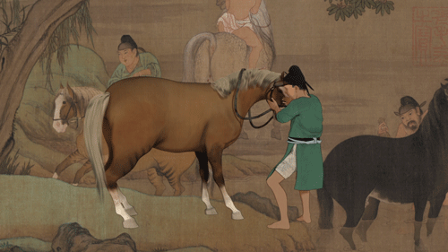 行走的故宫文化--故宫石渠宝笈绘画数字科技展