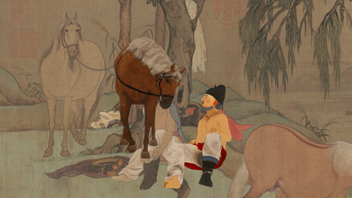 行走的故宫文化--故宫石渠宝笈绘画数字科技展