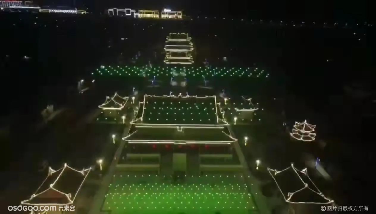 春节案例 | 400台无人机点亮陇西  无人机创意表演
