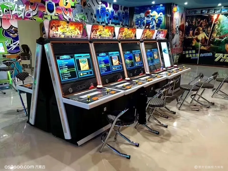 广州大型摇杆游戏机街机出租投币台式格斗机