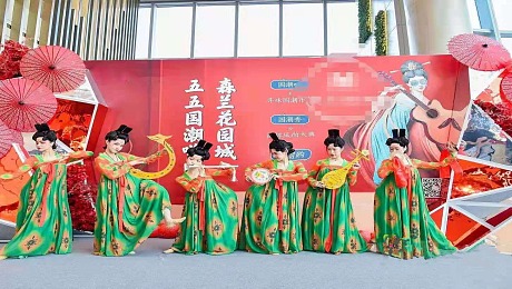 中国古典舞汉唐舞蹈《唐宫夜宴》，欢迎咨询预订