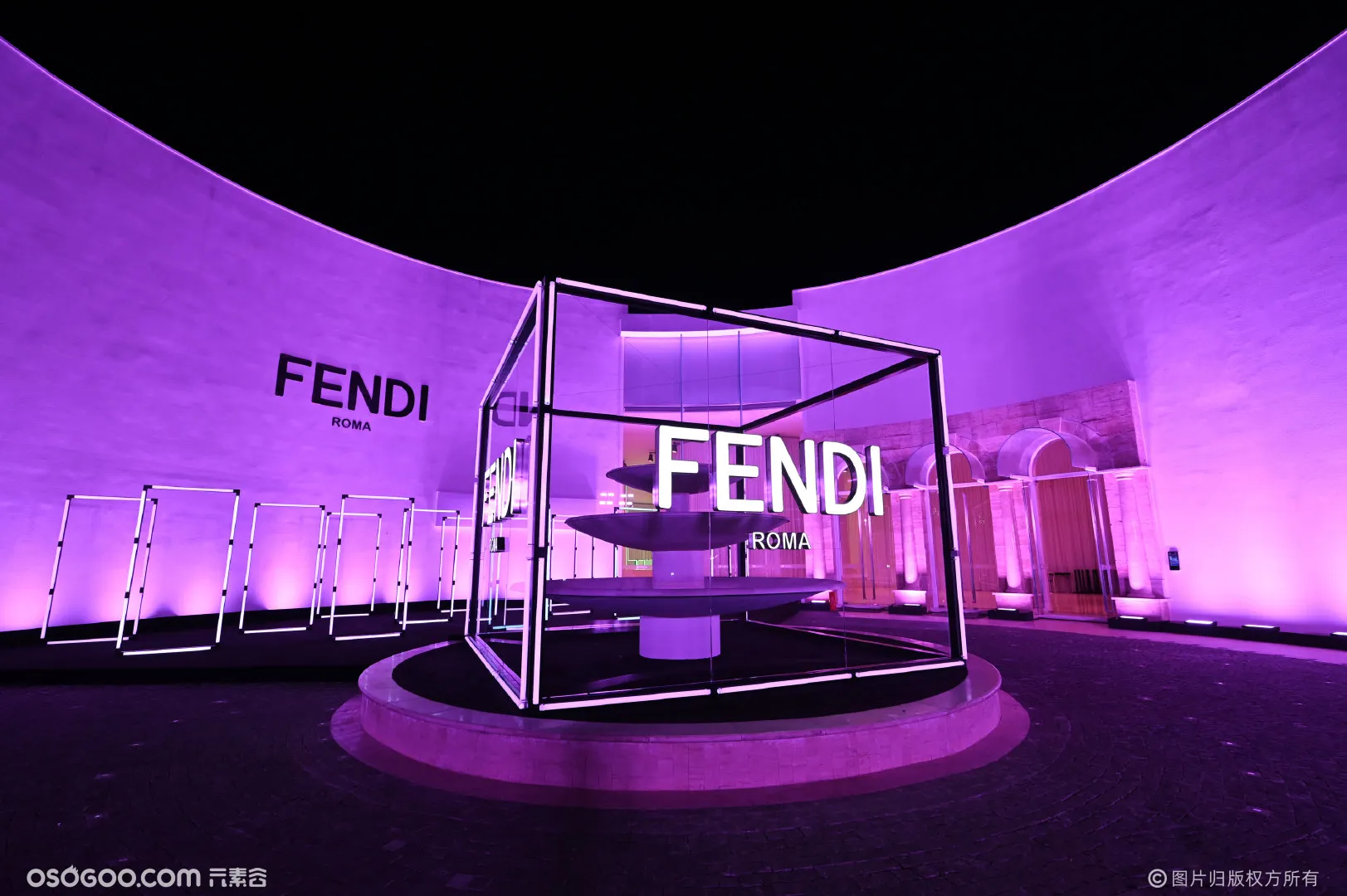 FENDI-霓虹光影镜像艺术派对