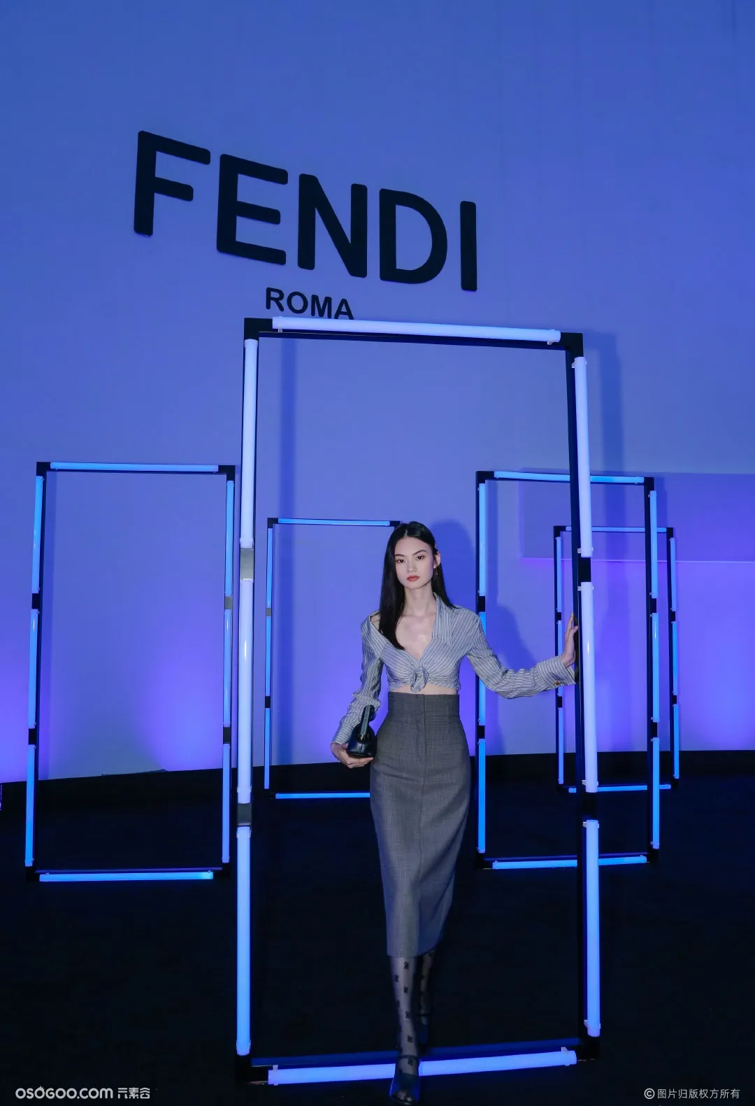 FENDI-霓虹光影镜像艺术派对