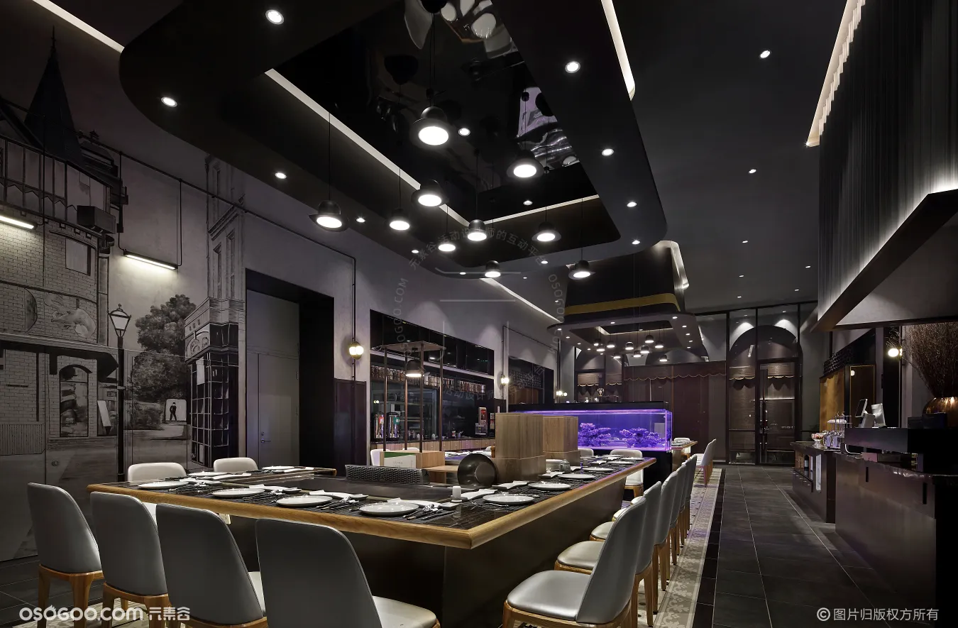 惠州三只鹅烧腊餐厅设计——历新设计作品_历新设计-站酷ZCOOL