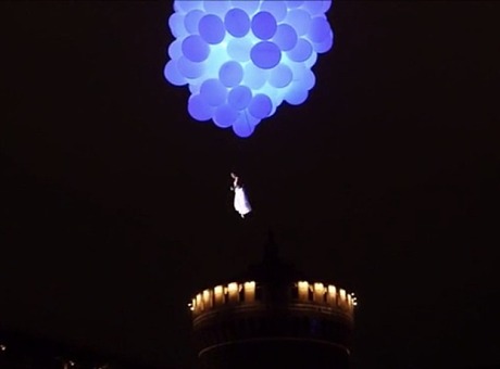 威亚类节目：高空气球芭蕾、空中威亚鼓、威亚人屏互动等节目表演