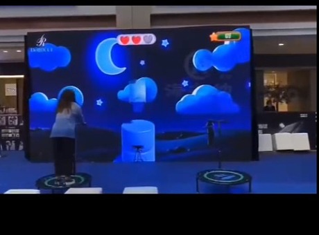 体感蹦床游戏定制商场儿童乐园蹦蹦床游戏软件