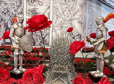 520原力告白季•【重生花园】巨型玫瑰主题艺术装置