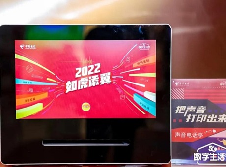 投石案例:2022中国电信5G数字生活节如虎添翼主题快闪活动