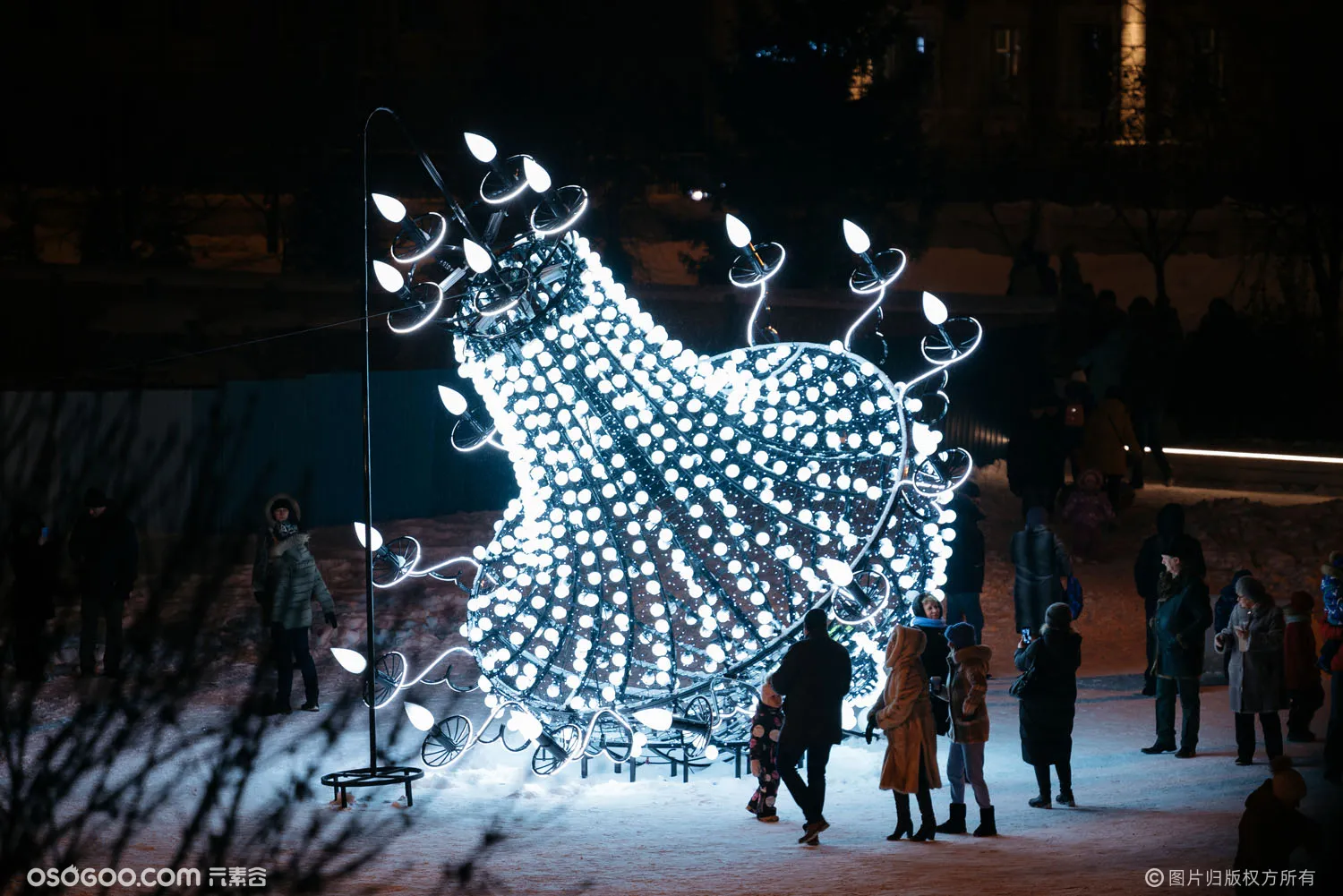 鞑靼斯坦冬季公园-(圣诞氛围)