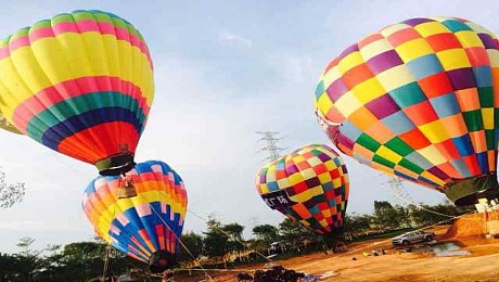 热气球之旅 热气球高空广告载人展览展示装置