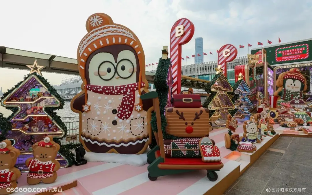 香港海港城「圣诞客运站」