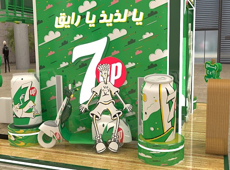 7UP Booth Activation 2019