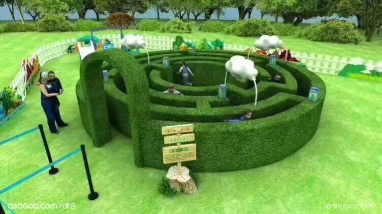 大型绿植迷宫出租、植物迷宫出租租赁