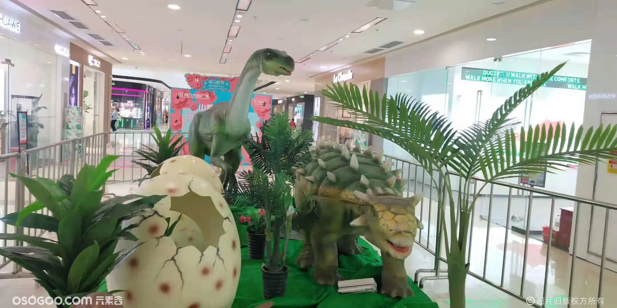 侏罗纪世纪恐龙乐园降临！大型仿真恐龙模型租赁！