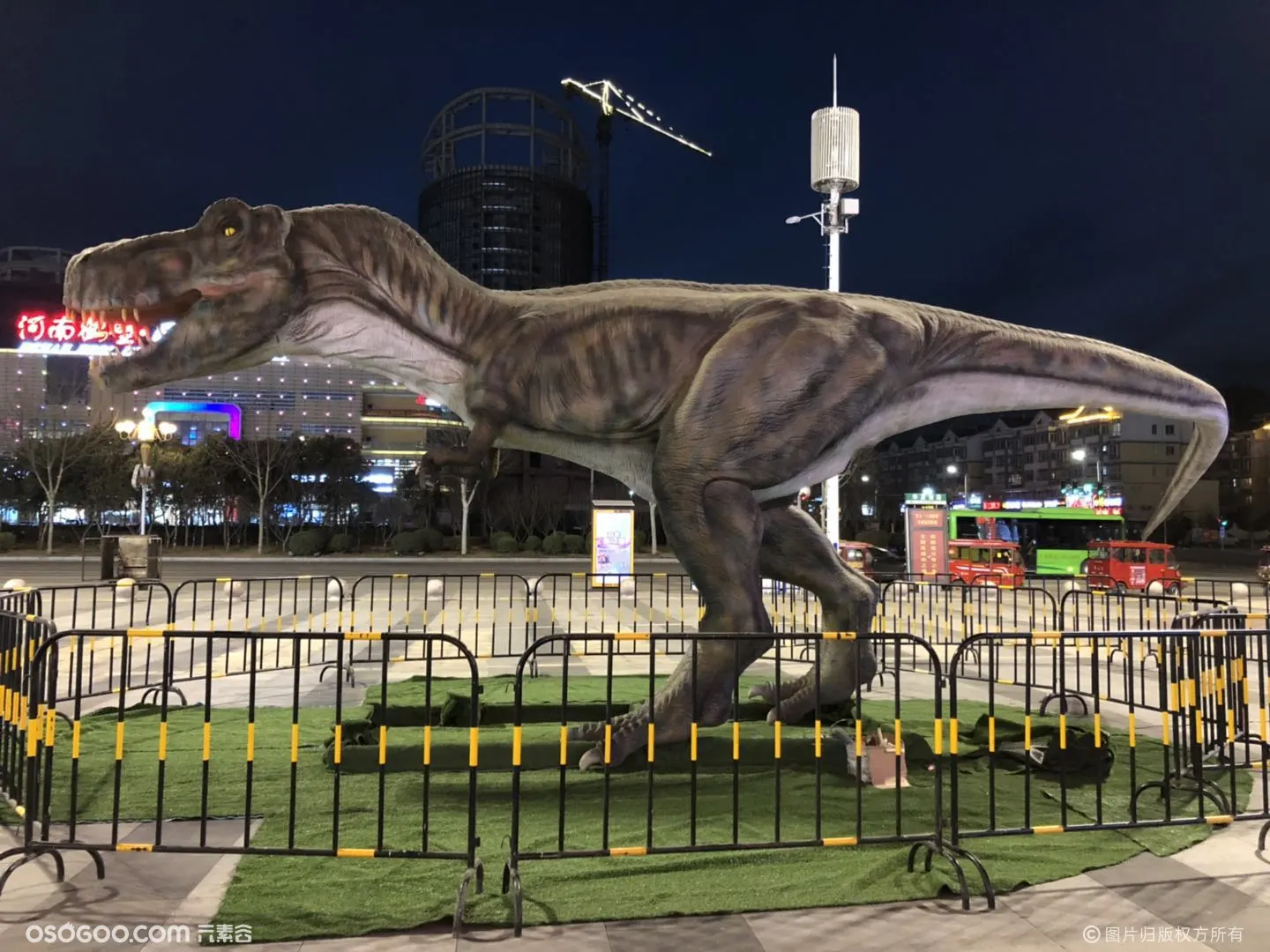 侏罗纪世纪恐龙乐园降临！大型仿真恐龙模型租赁！