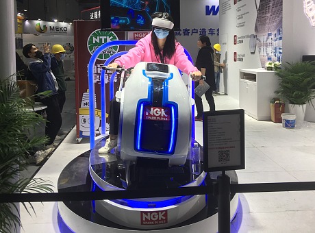 VR摩托车出租/VR机车出租展会活动人气互动