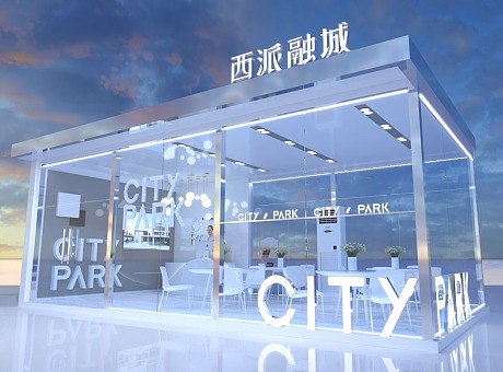 GENESTUDIO|中国铁建西派融城户外展厅城市盒子设计