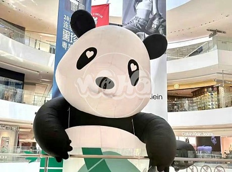 充气熊猫气模 熊猫IP卡通制作 装置艺术 国宝熊猫 活动策划