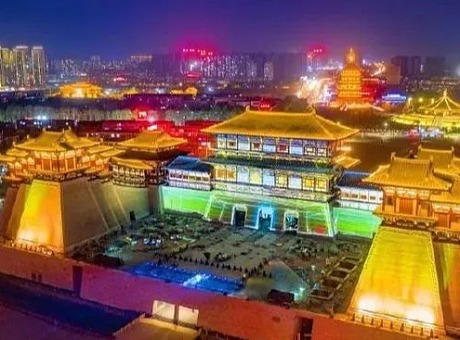 第37届中国洛阳牡丹文化节灯光秀