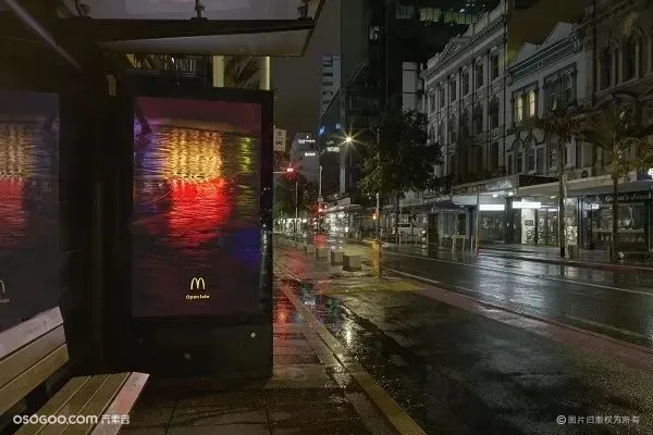 麦当劳Open Late系列海报