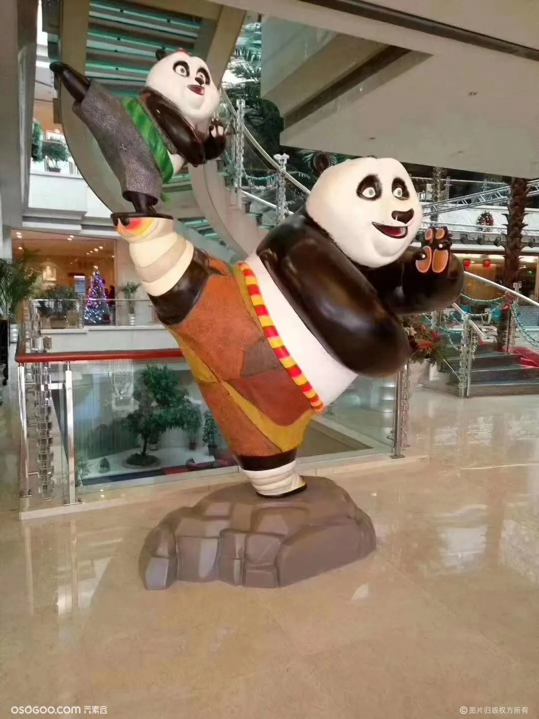玻璃钢熊猫展功夫熊猫展地产商场开业庆典互动类活动道具租赁出售