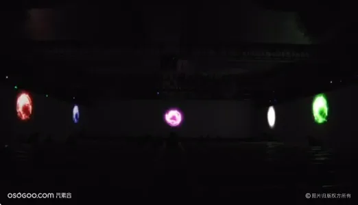 科技感舞蹈视频互动创意活动开场节目表演