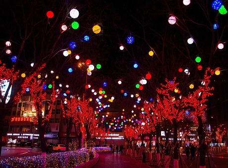 上海幕明承接各类工程亮化 街景灯光装饰  春节灯光布置