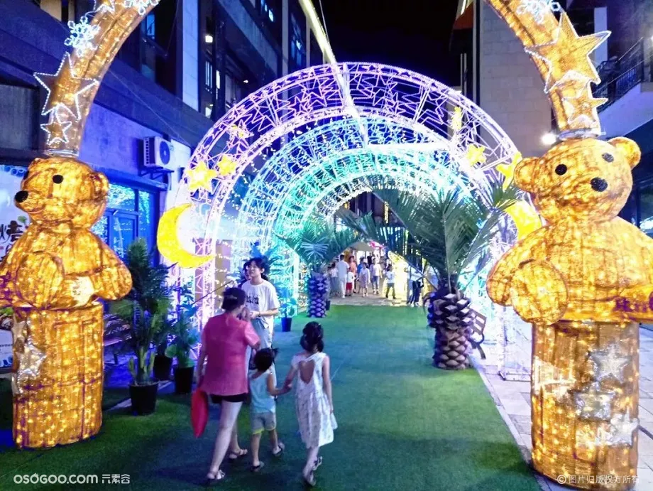 上海幕明承接各类工程亮化 街景灯光装饰  春节灯光布置