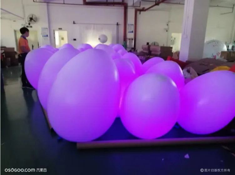 户外防水互动灯光蛋厂家拍打变色圆球触摸感染变色灯光定做