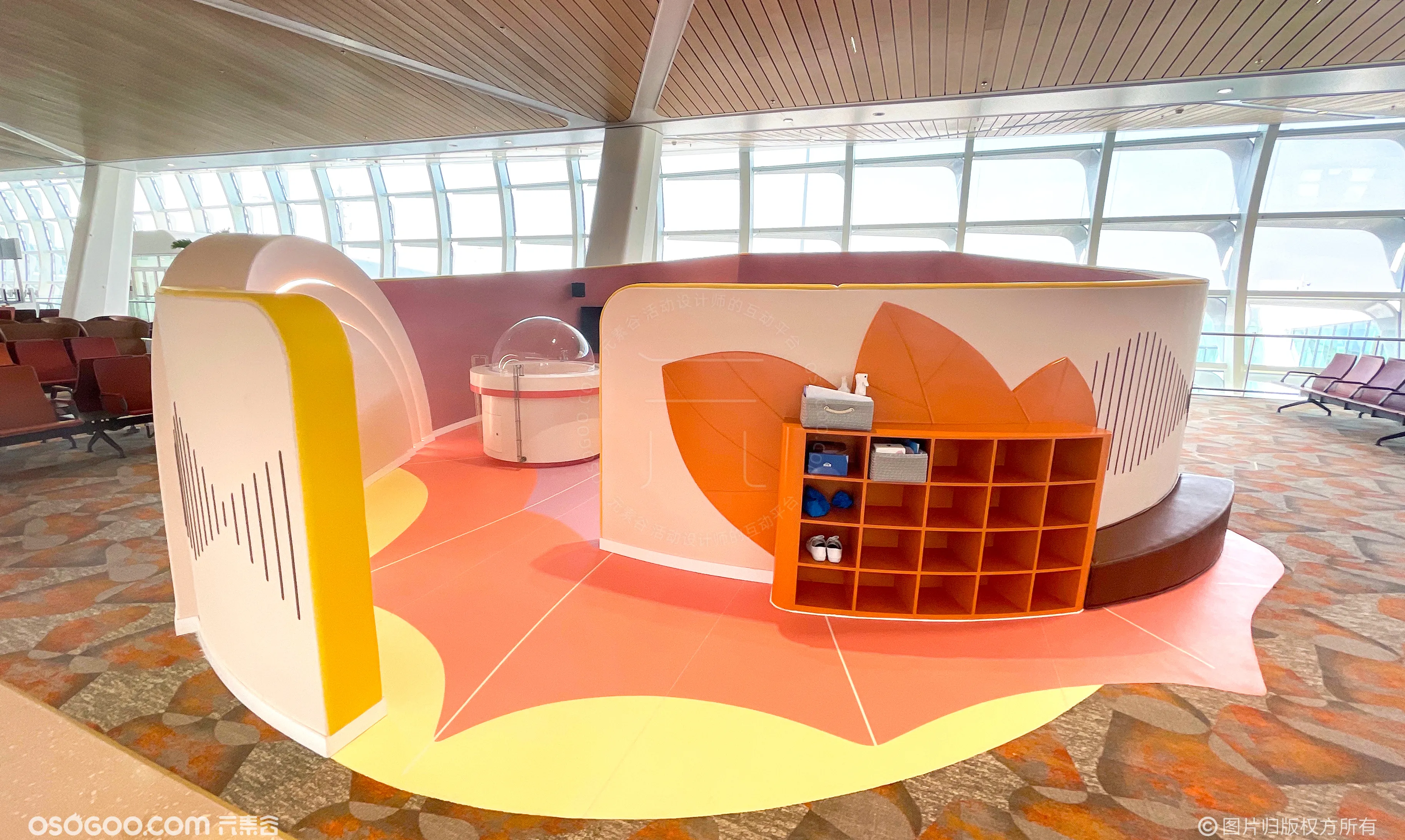 深圳机场卫星厅儿童乐园的设计，开往快乐星球