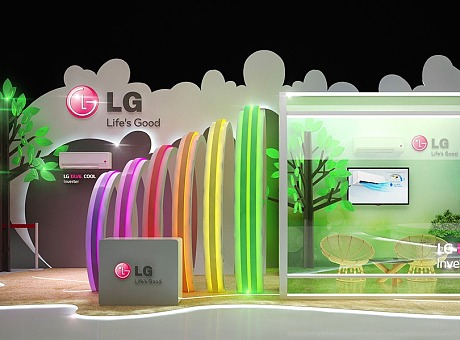 LG展台设计