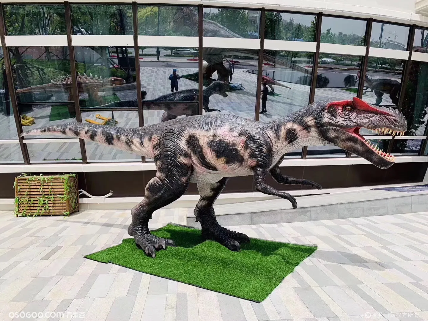 仿真恐龙展硅胶恐龙模型厂家制作恐龙道具