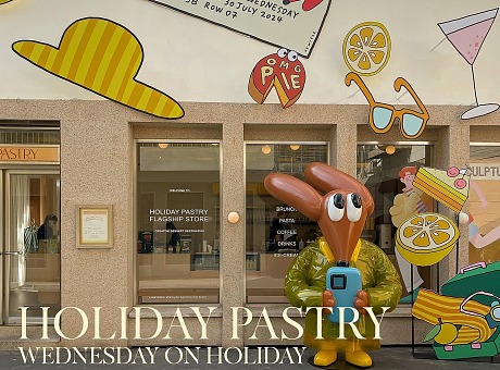曼谷最萌咖啡馆Holiday Pastry: 修狗的假日