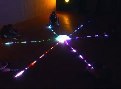 创意五一节目酷炫表演LED彩带舞蹈