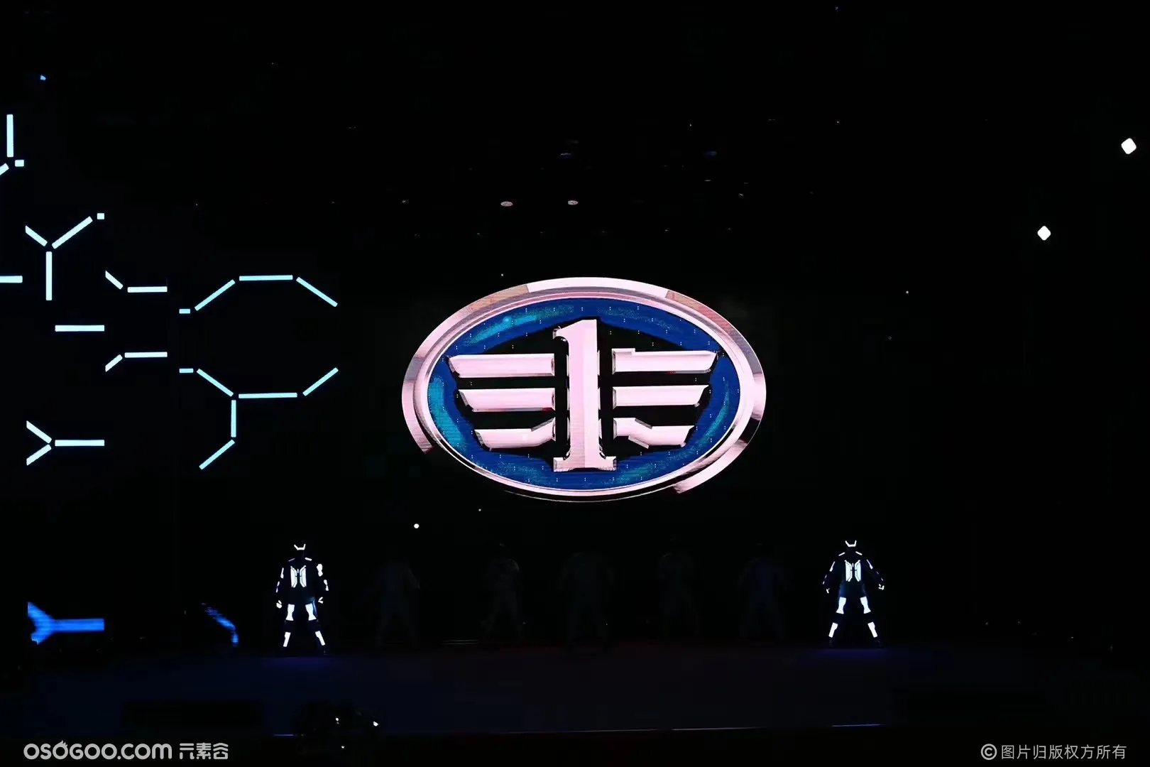 2023全新LED显示屏舞蹈 科技感十足的电光舞表演