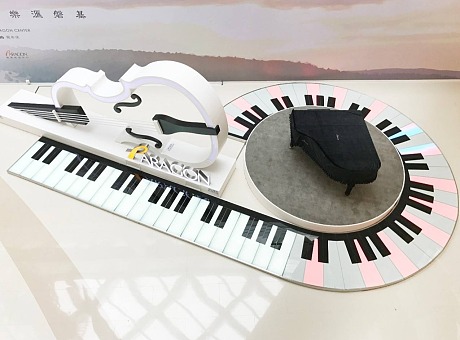 地板钢琴  用脚演奏钢琴  音乐互动 美陈暖场创意互动设备