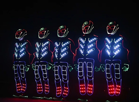 能源舞者-电光舞-荧光舞表演-新颖创意光电科技节目