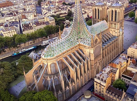 揭开修复“绿色”巴黎圣母院的惊人建议