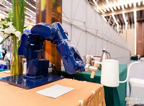 机械臂倒咖啡 倒咖啡机器人 机器人倒酒倒茶