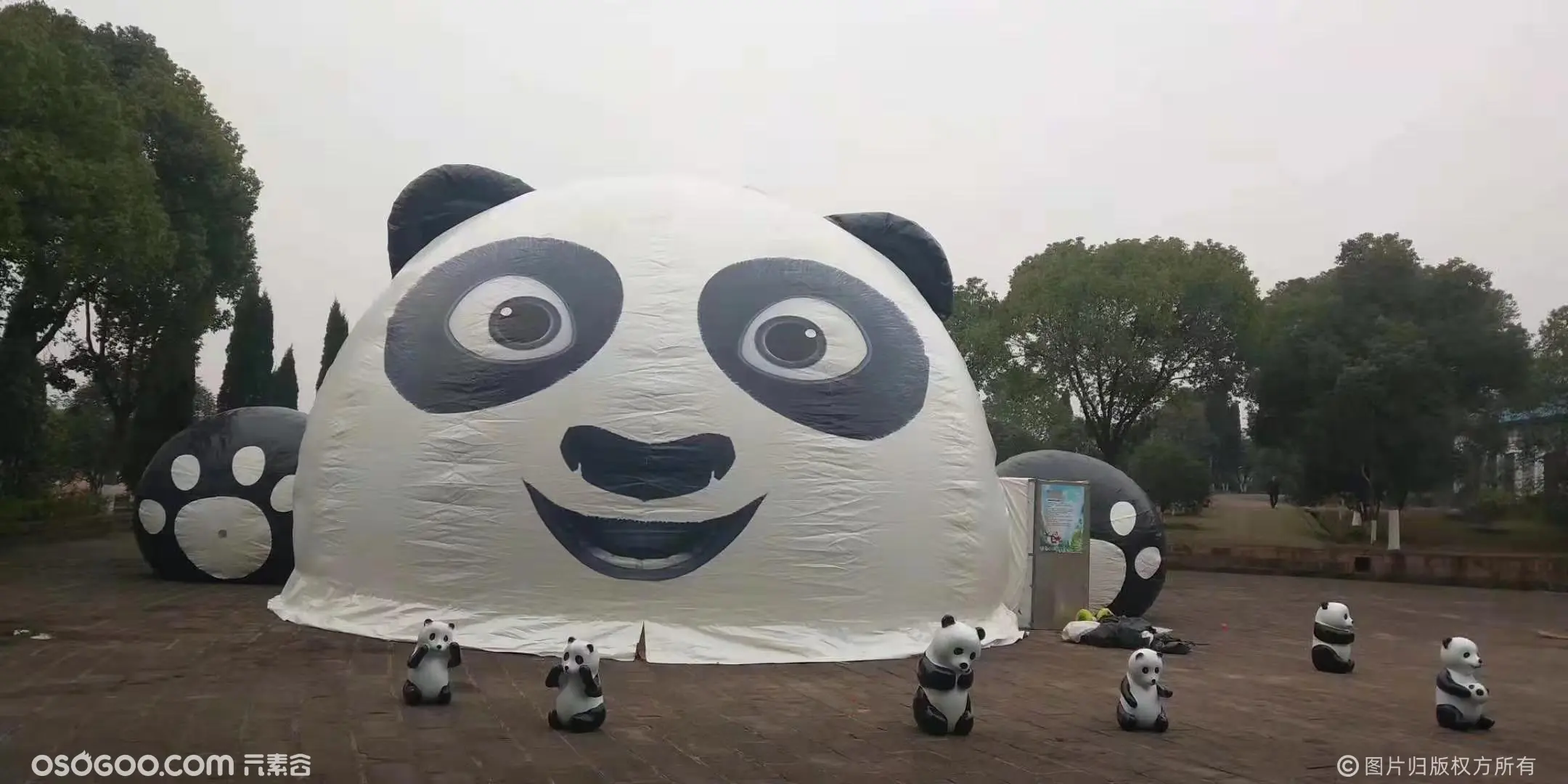 熊猫乐园出租熊猫岛乐园租赁熊猫岛气模出租租赁出售