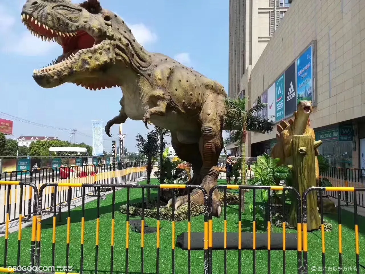 侏罗纪恐龙主题公园道具租赁仿真恐龙观赏展览租赁