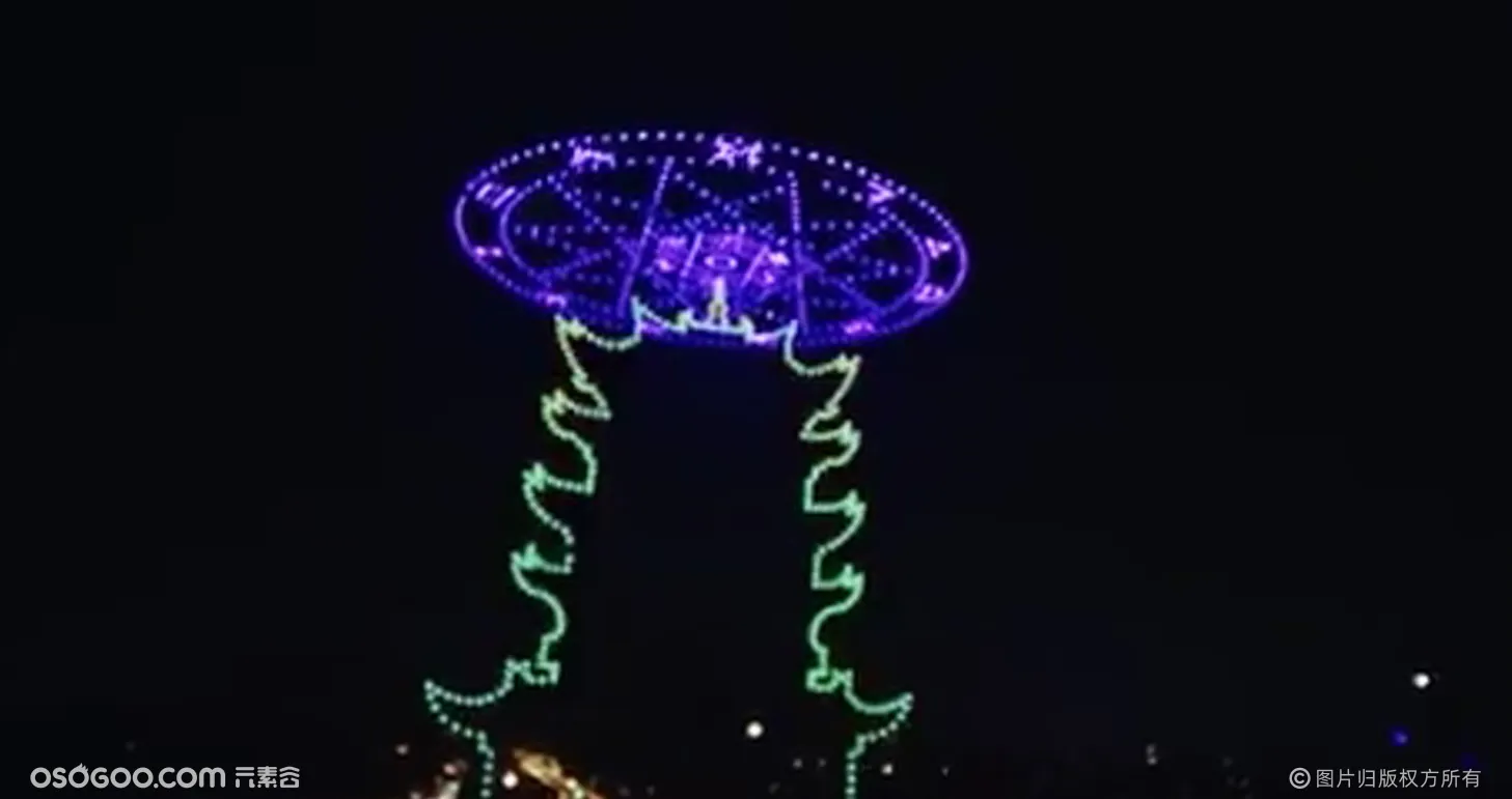 武汉无人机表演，大型无人机灯光秀